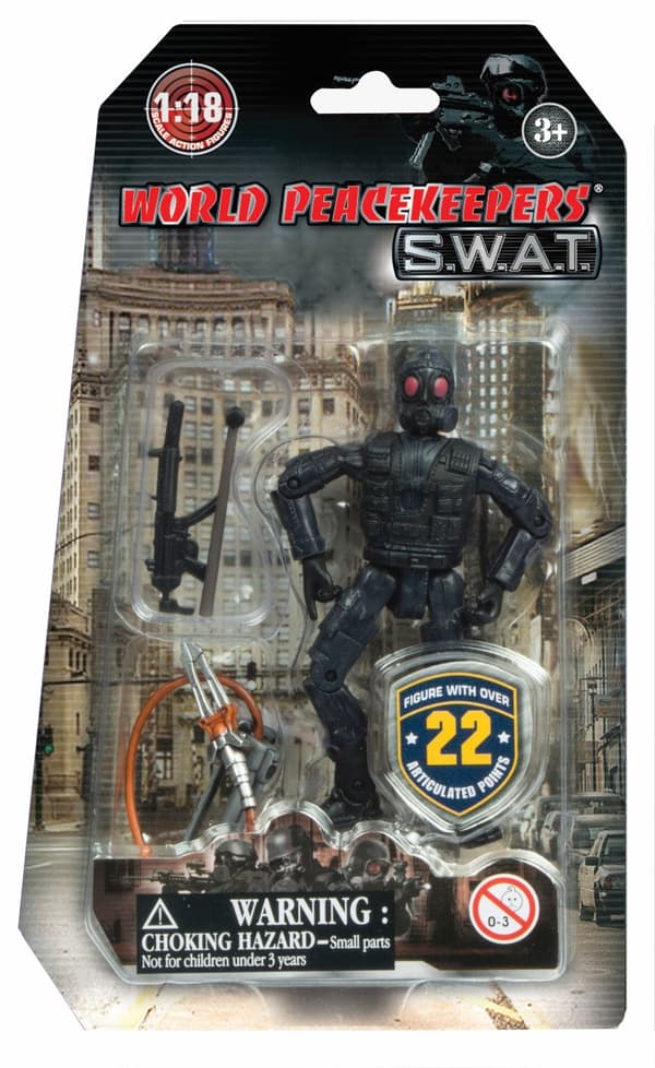 S.W.A.T. Actionfigur Model B 1:18
