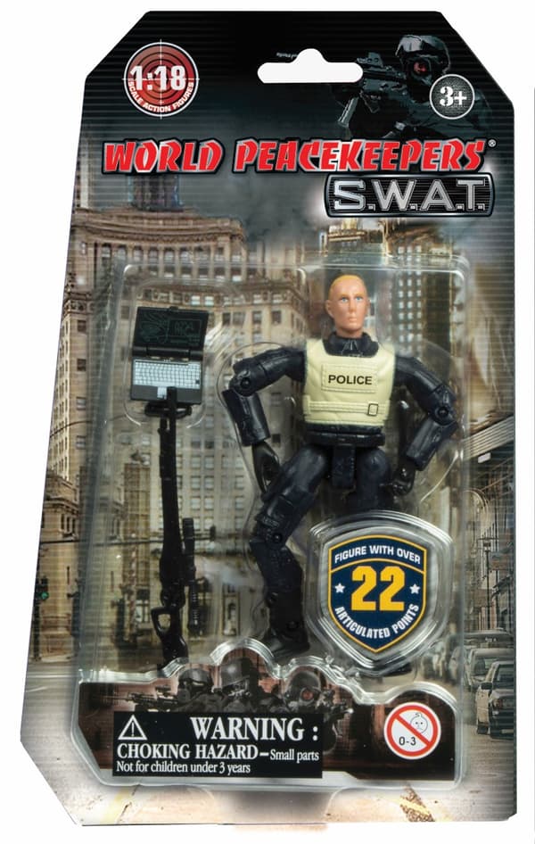 S.W.A.T. Action Figur Modell C 1:18