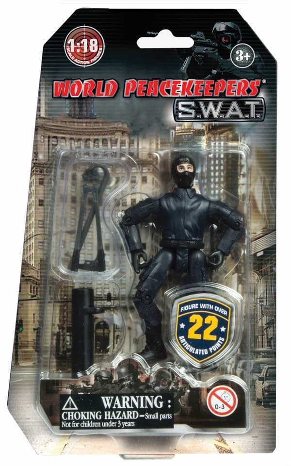 S.W.A.T. Action Figur Modell F 1:18