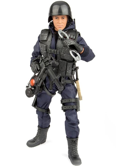 S.W.A.T. Pick-up Man Polis Actionfigur 30,5cm