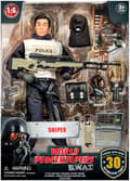 Miniatyrbild 2 av 2: S.W.A.T. Sniper Politi Action Figur 30,5cm