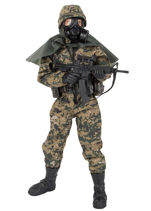 Marin militär actionfigur 30,5 cm med tillbehör