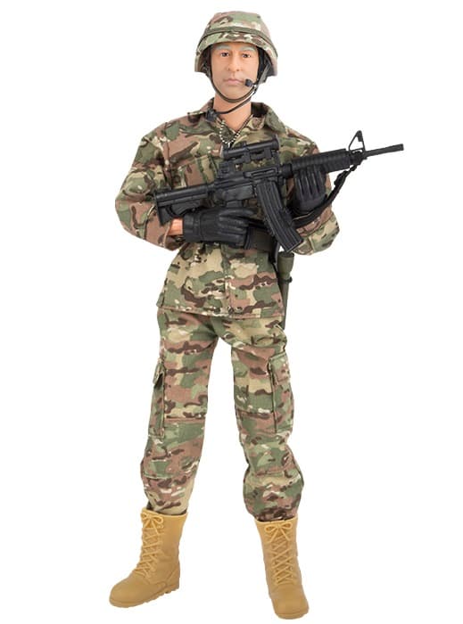 Militär sprängämnestekniker Actionfigur 30,5cm m. tillbehör