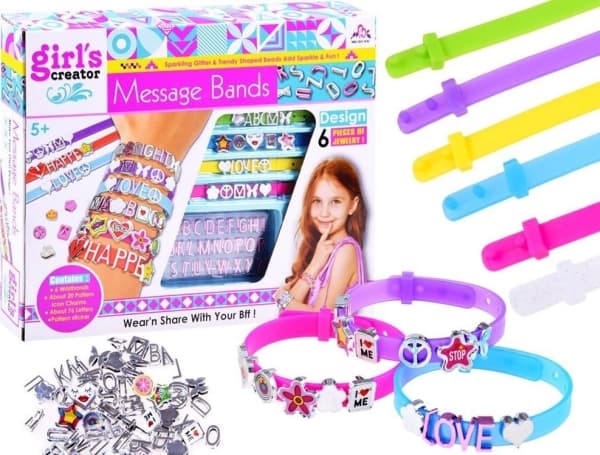 Jokomisiada Letter armbånd Sett med perler ZA3211