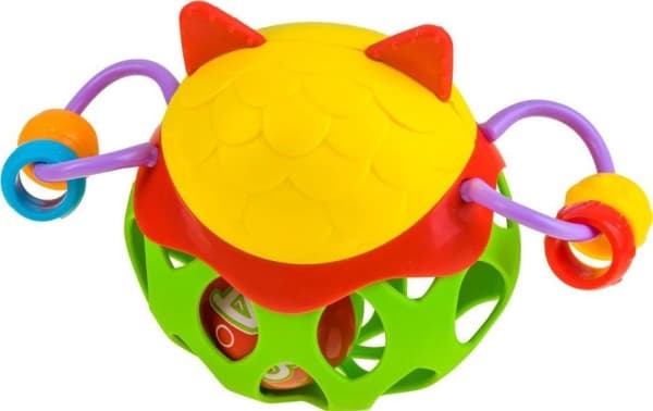 Jokomisiada Rattle Teether Ugle myk leketøy ZA1283