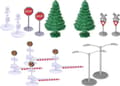 Miniatyrbilde 5 av 5: Jokomisiada passasjertogvogner taubane 9m rute (RC0467)