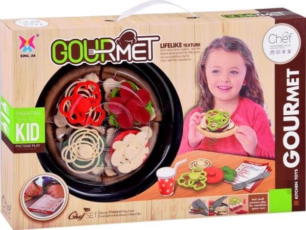 Jokomisiada Pizza i stykker, lekende kokk (ZA3775)