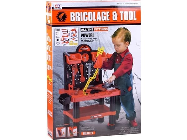 Jokomisiada DIY-bord + arbetsverktyg ZA3709