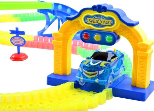 Jokomisiada Fluo bilbanelys bil med fjernkontroll (ZA3309)