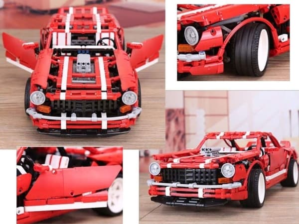 Jokomisiada Tekniske blokker Racerbil 2000 stykker ZA3468