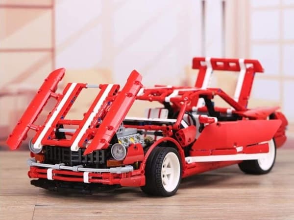 Jokomisiada Tekniske blokker Racerbil 2000 stykker ZA3468