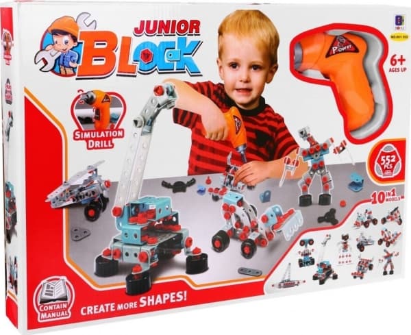 Ramiz DIY Blocks 550 deler Spinner