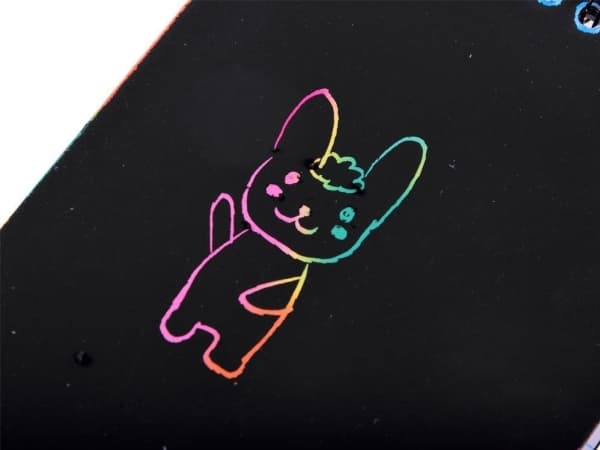 Jokomisiada Notes Rainbow skrapespill med stylus ZA3913