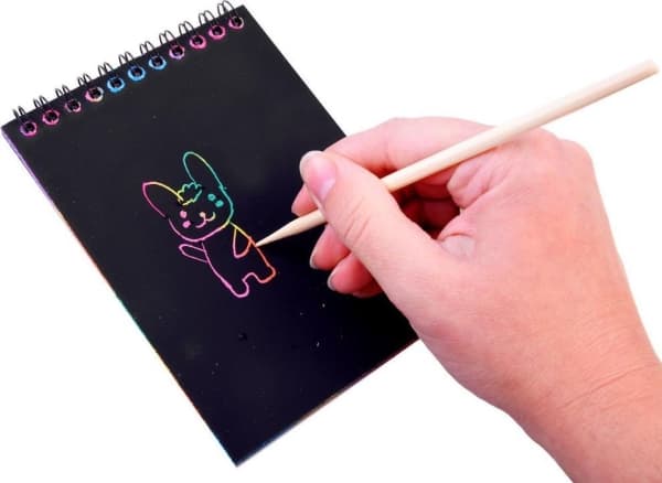 Jokomisiada Notes Rainbow skrapespill med stylus ZA3913