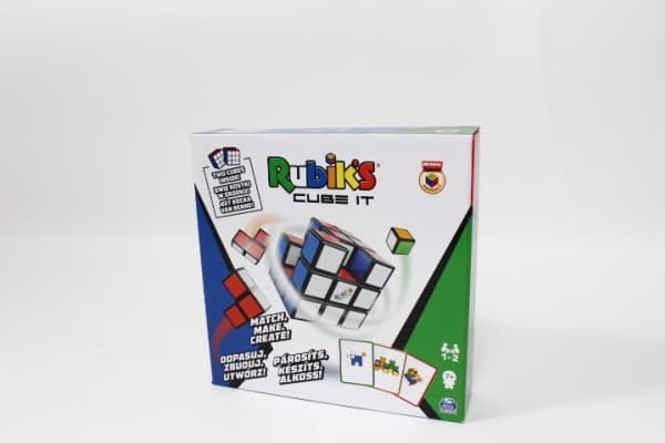 Rubiks kubekube er 2 kuber inni, og arrangerer mønstre av forskjellige former p6 6063268 spin master