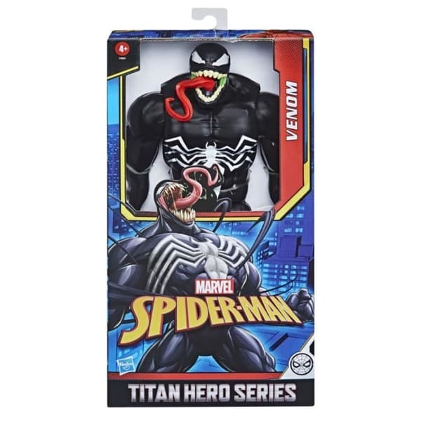 Deluxe Venom samlarfigur - HASBRO - Titan Hero Series - 30 cm - För barn från 4 år och uppåt