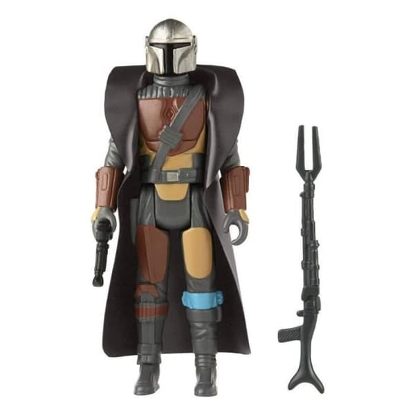 Den mandaloriska ledade figuren - Star Wars Retro Collection HASBRO - 10 cm - För barn från 4 år och uppåt