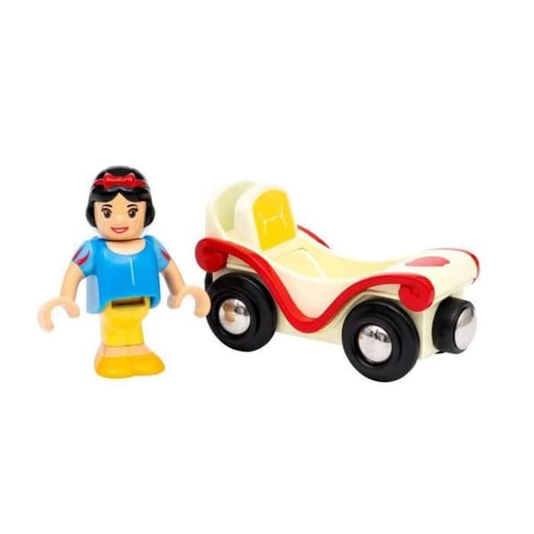 Disney Princesses Ravensburger Snow White Wagon - Gul/Röd/Blå - Leksak för barn från 3 år och uppåt