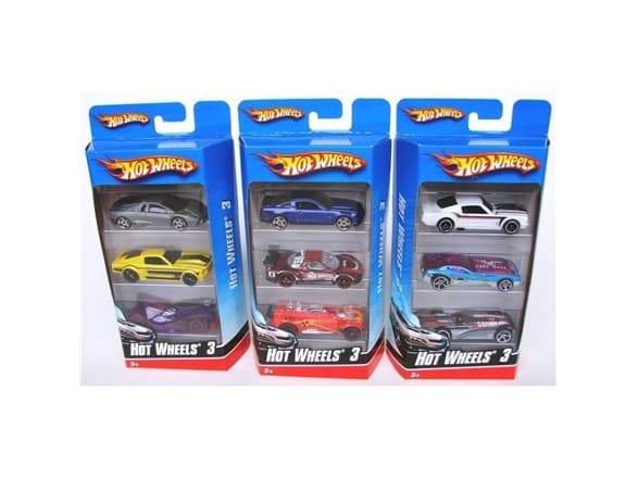 Hot Wheels 3-Pack