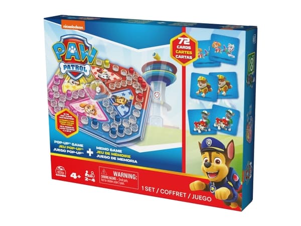 Games PAW Patrol Pop-Up, Brettspill, Multi-sjanger, 4 år