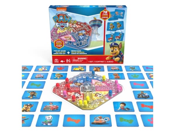 Games PAW Patrol Pop-Up, Brettspill, Multi-sjanger, 4 år
