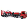 Miniatyrbillede 2 af 8: Bruder 02774 MAN TGA Lavlæsser med Manitou Teleskoplæsser