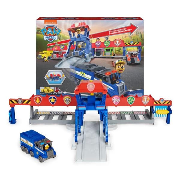 Paw Patrol Big Truck Pups Highway Rescue Headquarters + Ljus och ljud