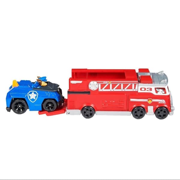 Paw Patrol True Metal Team Vehicle Paloauto ja Chase Rescue Vehicle