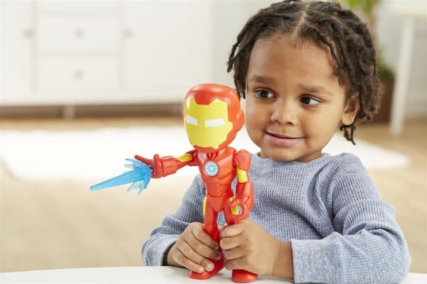 Spidey Supersized Figur Iron Man
