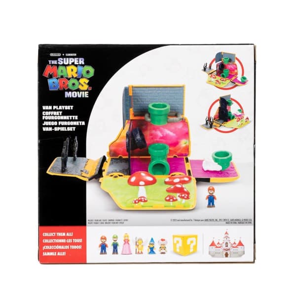 Super Mario Movie Mini Van Playset