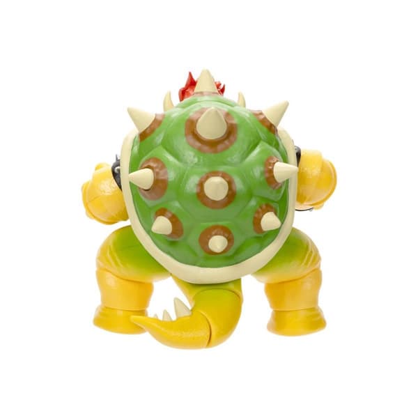 Super Mario Movie Fire Breathing Bowser Figure