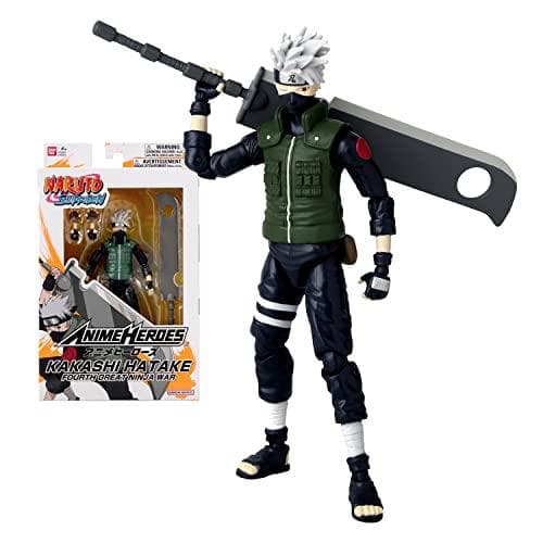 ANIME HEROES NARUTO - HATAKE KAKASHI GOURTH SUURI NINJASOTTA