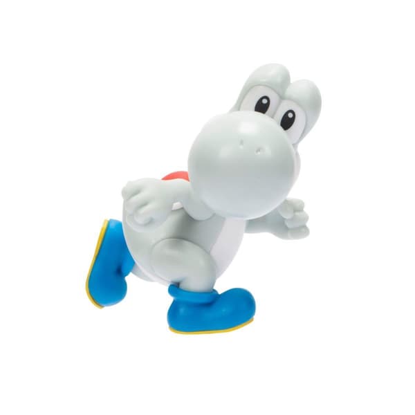 Super Mario Figure 5cm Limited White Running Yoshi (new Deco)