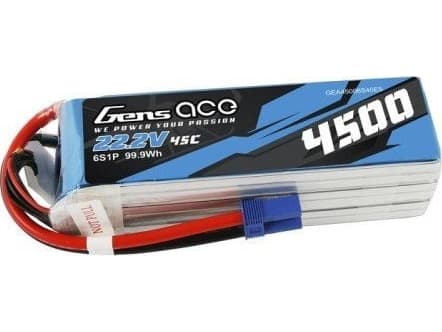 Gens Ace & Tattu Akumuliatorius Gens Ace 4500mAh 22.2V 45C 6S1P