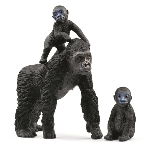 Schleich® VILDT LIV Gorilla Familie 42601