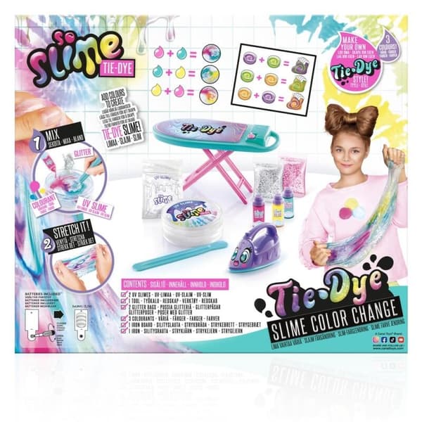 So Slime Tie Dye Slime Color Change