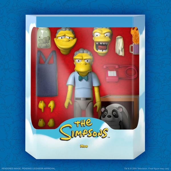 The Simpsons Ultimates Action Figure Moe 18 cm