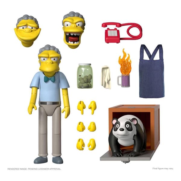 The Simpsons Ultimates Action Figure Moe 18 cm