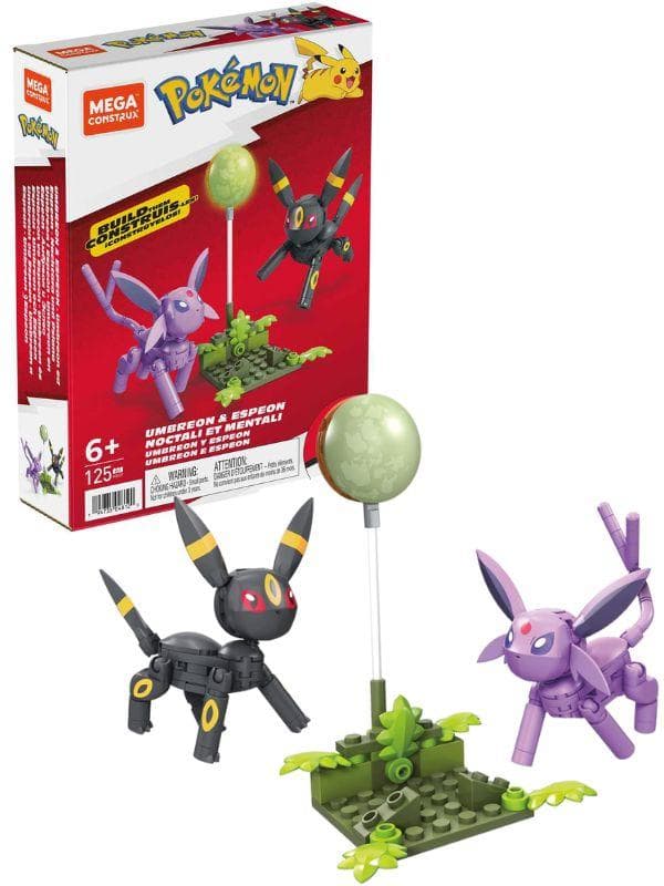 Mega Construx Pokémon Umbreon and Espeon