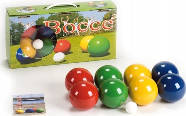 Lucio Londero Träbollar 8 st. - Boules, Boules, Petanque LONDERO 90 mm
