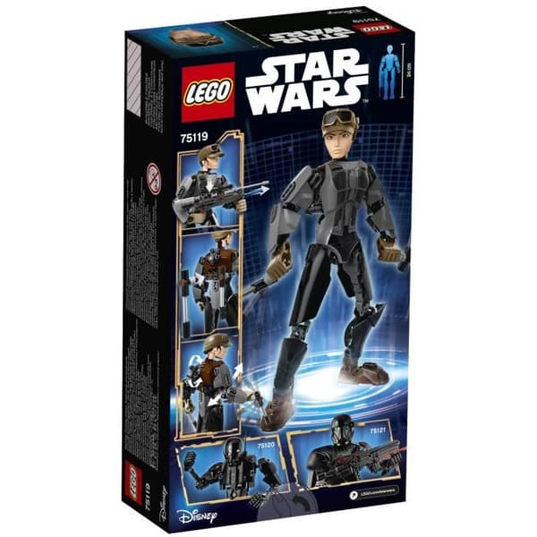 LEGO® Star Wars™ Rogue One Sergeant Jyn Erso - Poserbar actionfigur med fjäderbelastad shooter - 104 delar