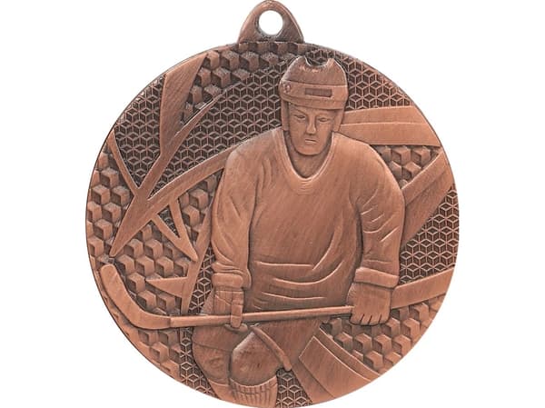 Triumph - bronsemedalje - hockey - stålmedalje (MMC6750/B)