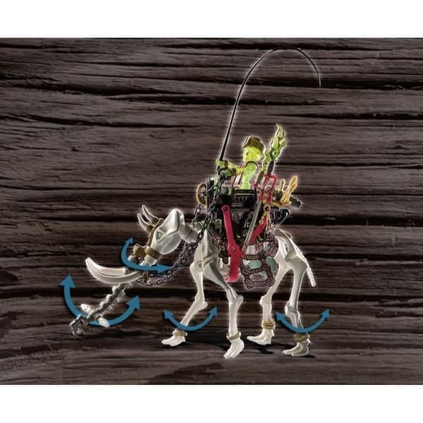 PLAYMOBIL - Novelmore - Sal'ahari Sands - Mammoth Skeleton Attack - Unisex - Barn - Grå