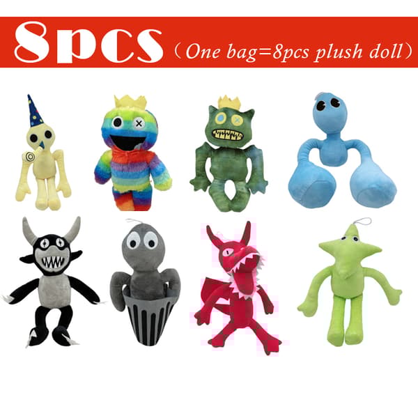 Rainbow Friends 30cm - 8pack
