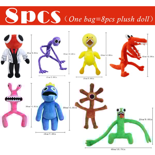 Rainbow Friends 30cm - 8pack