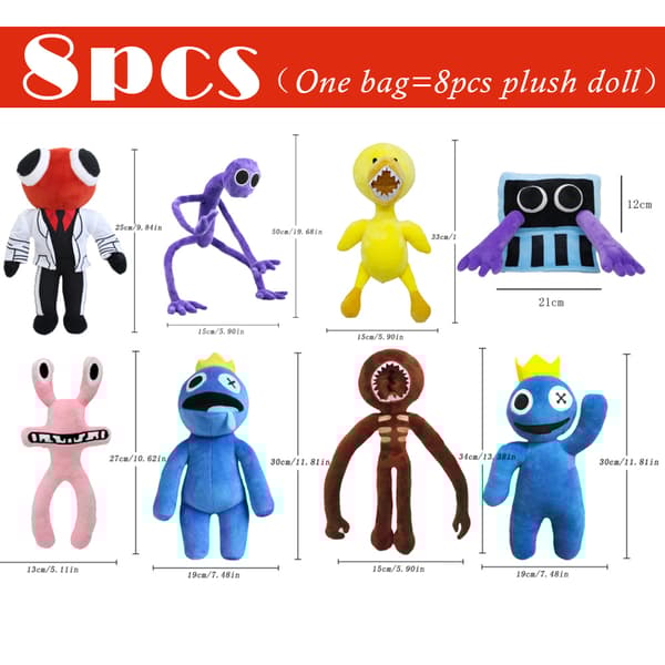 Rainbow Friends 30cm - 8pack