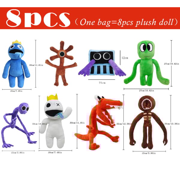 Rainbow Friends 30cm - 8pack