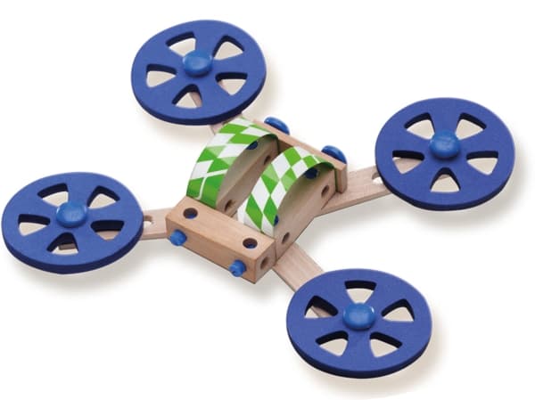 SES Creative Carpentry vehicles, Fordon byggsats, 5 År, Kartong