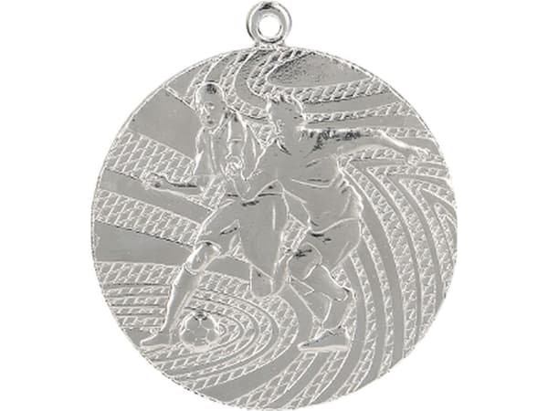 Victoria Sport Medal silver - fotboll - stålmedalj