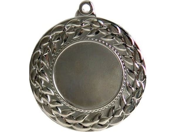 Victoria Sport Medal silver with a space for a 25 mm emblem - a steel medal
